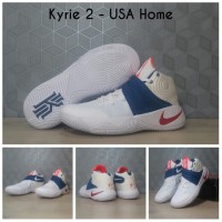 Sepatu Basket Nike Kyrie 2 Usa / Lebron / Curry / Kobe / jordan