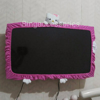 Jual cover tv hello kitty ukuran S (Maksimal 22