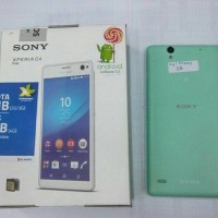 SONY C4 DUAL 4G LTE CYAN.SUPER MULUS.GARANSI RESMI SONY INDONESIA