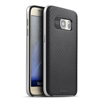100% ORIGINAL Case IPAKY Samsung S7 Flat Carbon + Bumper Neo H 0802