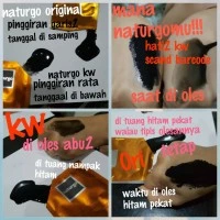 Naturgo grade tertinggi warna gold terang elegan kemasan lebih tebal/ masker lumpur original