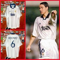 Jual Jersey Real Madrid Home 1998/2000 #6 REDONDO Murah