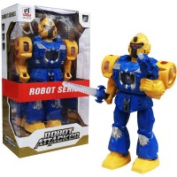 MAINAN ANAK ROBOT - ROBOT ATTACKER - 861B-TINGGI 27 CM- USIA 3 TAHUN +