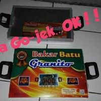 Jual Bakar Batu Granito 20x30 (ebonit) Murah