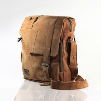 Jual Tas Kulit / Tas Selempang Pria Cowok Trojika Cream Cendikia Murah