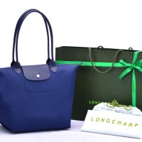 Tas Longchamp Planetes Neo Medium BIRU DONGKER P502