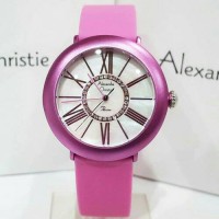 Jam AC Alexandre Christie 2605 Tali Karet Original