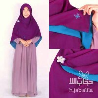 gamis syari wanita hijab alila perdana