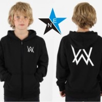 Jual Jaket Sweater Anak Alan Walker - Hitam & Navy Murah