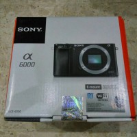 Jual Kamera Sony Alpha A6000 Body Only Baru Garansi Resmi BNIB Murah