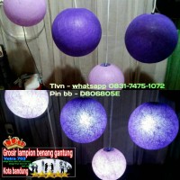 Jual lampion benang gantung/Lampu hias MANTAPZ ABIES Murah