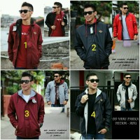 Jual vans / parka / bolak balik / gunung / jaket 2 in 1 Murah