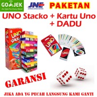 Jual Paket Uno Stacko + Kartu Uno Murah