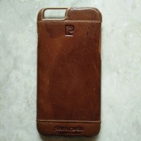 Premium casing Iphone 6/6s pierre cardin case leather (Tanpa Box)