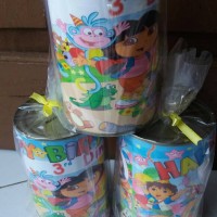 Jual Celengan KALENG utk Souvenir & Ultah Murah