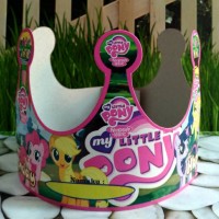 Jual Topi Ultah Anak LITTLE PONY Mahkota Karakter Ulang Tahun Paling Murah Murah