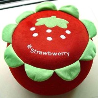 Jual Air Sofa Kursi Bangku Balon Tiup Barang Mainan Unik Cartoon Strawberry Murah
