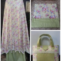 Jual Mukena Katun Jepang AmiRa Green 251 B Murah