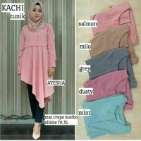 KACHI TUNIK | baju wanita | baju kerja wanita | baju muslim | hijab