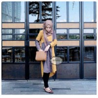 Aqila Tunik Katun Paris Kaos Wanita Kemeja Wanita Baju Atasan