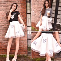Jual rok celana skirt pants flare a line ngembang tutu dress import kucing Murah
