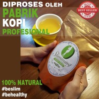 Jual Kopi Hijau Diet Langsing Slimming Green Bean Coffee BUBUK KASAR 250gr Murah