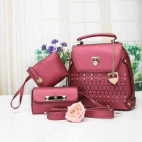 TAS RANSEL, TAS BRENDID, TAS FURLA, 3 IN 1