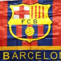 Jual Bendera club bola BARCELONA Murah