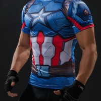 Jual KAOS COSPLAY Captain America Shield Civil War Murah