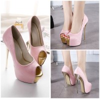 Jual Shoes Wanita Impor Grosir Murah Korea Fashion sepatu pump heels 225821 Murah