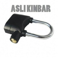 Jual Kunci Gembok Kinbar Sensor Getar dan Alarm / pengaman sepeda motor Murah