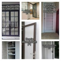 Jual Pintu Aluminium, Pintu Alumunium Murah