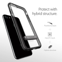 Jual iPhone 7 Case Spigen Ultra Hybrid S - Jet Black Murah