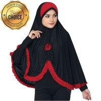 Kerudung, Jilbab, Hijab, Instan, Khimar Bergo, Elegan, Mewah, Cantik-1
