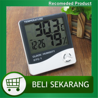 Jual Hygrometer Thermometer HTC-1 Higrometer Termometer Ruangan Digital LCD Murah