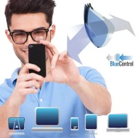 Lensa Hoya Blue Control Anti radiasi komputer HP TV Game Laptop UV