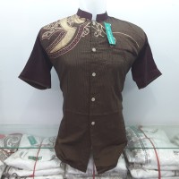 Baju Koko Busana Muslim Baju Pria Dewasa Bordir Aplikas Murah