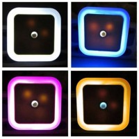 Jual BARU Lampu Tidur LED Sensor Cahaya EU Plug - White Diskon Murah
