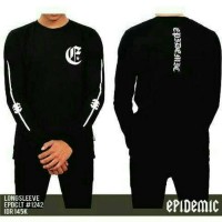 kaos/t-shirt/baju lengan panjang pria EPIDEMIC -AFTERMOON