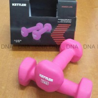 Jual Dumbell Neoprene Kettler 2kg/pair - Barbel Neoprene Kettler 2kg/pair Murah