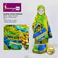 Jual Mukena Anak Couple Rayon Premium - M ( 4 - 6 tahun) Murah
