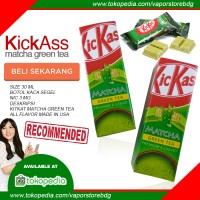 Jual Liquid Premium Lokal - kickass matcha green tea - kitkat murah Murah