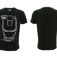 Jual Kaos Superhero Ironman Jarvis (Glow In The Dark) Murah
