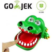 Jual Mainan Anak Gigi Buaya Crocodile Dentist Finger Bite Running Man Games Murah