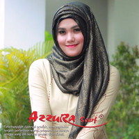 PROMO kerudung terbaru trendy wanita cantik pasmina GLITTER by azzura
