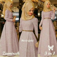Jual Pakaian muslim wanita New Zamirah,Maxi bahan kaos jaquard embo Murah