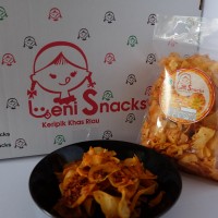 Jual Keripik Singkong Pedas Merah Murah