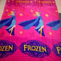 Selimut Bulu Anak Frozen Pink Murah