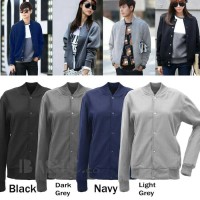 Jual Jaket varsity baseball polos 6 warna favorit Murah Murah