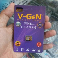 Jual V-GEN 16GB Class 6 Memory Card Micro SD / MicroSD Murah
